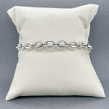 Estate Lagos SS Caviar Link Bangle Bracelet
