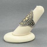 Estate John Hardy SS 18 Dot Saddle Ring