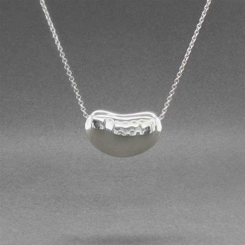 Estate Tiffany & Co. SS Peretti Bean Pendant