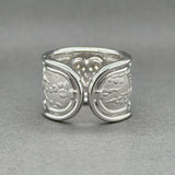 Estate Carera Carera 18K W Gold 0.17ctw G-H/VS2-SI1 Diamond Cupid Ring