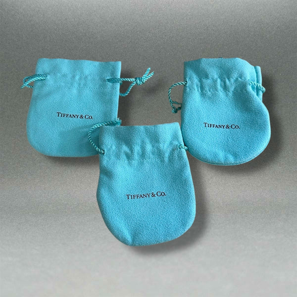 Estate Tiffany & Co. Drawstring Pouches set of 3 (EMPTY)