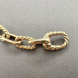 Estate David Yurman 18K Y Gold Madison Bracelet