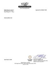 Estate 18K Y Gold 0.66ctw Sapphire & 0.59ctw G/SI1 Diamond Ring