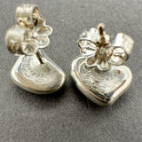 Estate Tiffany & Co. SS Peretti Full Heart Earrings