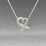 Estate Tiffany & Co. SS Loving Heart Necklace