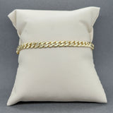 Estate 14K Y Gold 4.9mm Curblink Bracelet