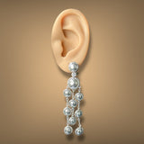 Estate John Hardy SS Palu Chandelier Earrings