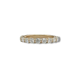 14K Y Gold 1.00ctw  G/I1 11 Diamond Band