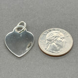 Estate Tiffany & Co. SS Heart Tag Pendant