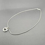 Estate Tiffany & Co. SS Heart Stencil Pendant