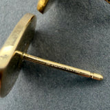 Estate Tiffany & Co. 18K Y Gold Return To Tiffany Mini Stud Earrings
