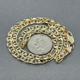Estate 14K Y Gold 5.3mm 19” Mariner Chain