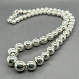 Estate Tiffany & Co. SS Graduated Hardwear Necklace