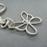 Estate Tiffany & Co. SS Butterfly Key Ring