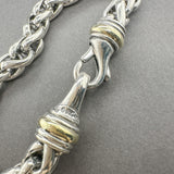 Estate David Yurman SS 14 Wheat Bracelet