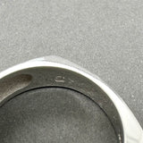 Estate Claude Thibaudeau 18K W Gold 0.23ctw Diamond Eng. Semi-Mount Ring