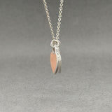 Estate Tiffany & Co. SS Mini Double Heart Pendant