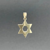 Estate 14K Y Gold Star of David Pendant