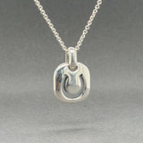 Estate Tiffany & Co. SS Horseshoe Pendant