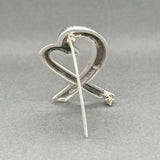 Estate Tiffany & Co. Picasso SS Loving Heart Pin