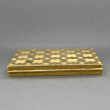 Estate Antique Cartier 18K Y Gold 0.74ctw Sapphire Makeup Compact