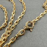 Estate 18K Y Gold 2.7mm 28” Cable Chain