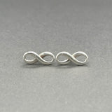 Estate Tiffany & Co. SS Infinity Stud Earrings