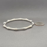 Estate Links of London SS Bamboo Bangle Bracelet