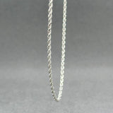 Estate 14K W Gold 1.82mm 20” Rope Chain