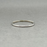Estate 10K W Gold 0.15ctw J-K/I1-2 Diamond Ring