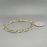 Estate 14K Y Gold Figure 8 Link Bracelet