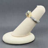 Estate Lagos SS 18 Caviar 2.04ct Peridot Cocktail Ring