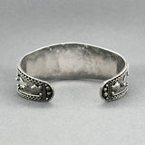 Estate SS Turquoise Cuff Bracelet