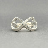 Estate Tiffany & Co. SS Picasso Double Loving Heart Ring