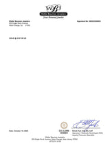 Estate 14K W Gold 0.34ctw Emerald & 0.11ctw Diamond Stud Earrings