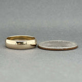 Estate 14K Y Gold 5.14mm Polished Ring