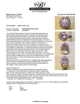 Estate Retro Platinum 7.59ctw D-G/VVS2-VS2 Diamond Cocktail Ring