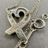 Estate Tiffany & Co. SS Picasso Mini Loving Heart Necklace