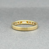 Estate 18K Y Gold 1.02ctw F-G/VS2 Diamond Ring