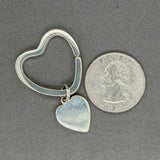Estate Tiffany & Co. SS Heart Key Ring