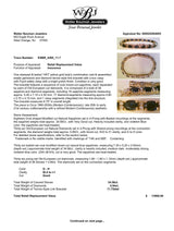 Estate 14K Y Gold 34.56ctw Sapphire & 0.84ctw Diamond Bracelet