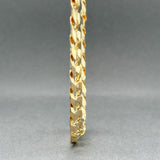 Estate 10K Y Gold 9.0mm 22” Curb Link Chain
