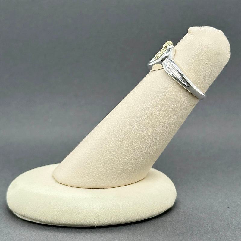 Estate Tiffany & Co. SS 18 Heart Bow Ring