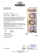 Estate Platinum 3.60ctw Diamond Eternity Ring