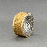 Estate Charriol STST & 18 Ring
