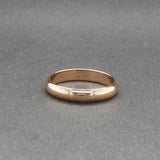 Estate 14K R Gold 3.18mm Polished Ring