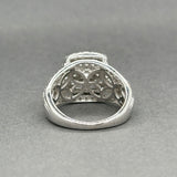 Estate 14K W Gold 2.06ctw H-I/SI2-I1 Diamond Cocktail Ring