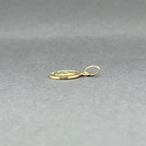 Estate 19K Y Gold Cherub Angel Pendant