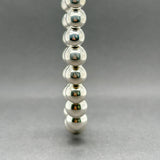 Estate Tiffany & Co. SS Graduated Hardwear Beaded Necklace