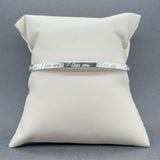 Estate Tiffany & Co. SS Love Notes Bangle Bracelet